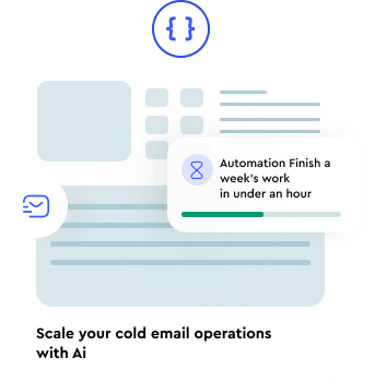 Scale cold email with AI