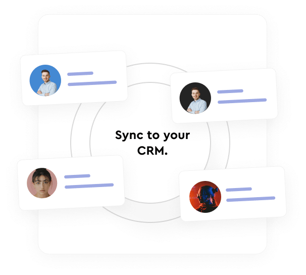 Sync LinkedIn data with your CRM