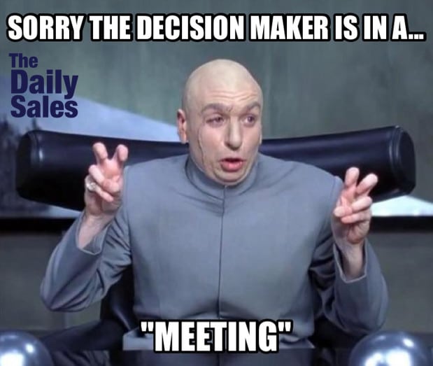 Cold calling meme with Dr Evil