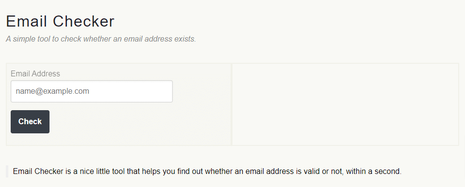 How to verify email address